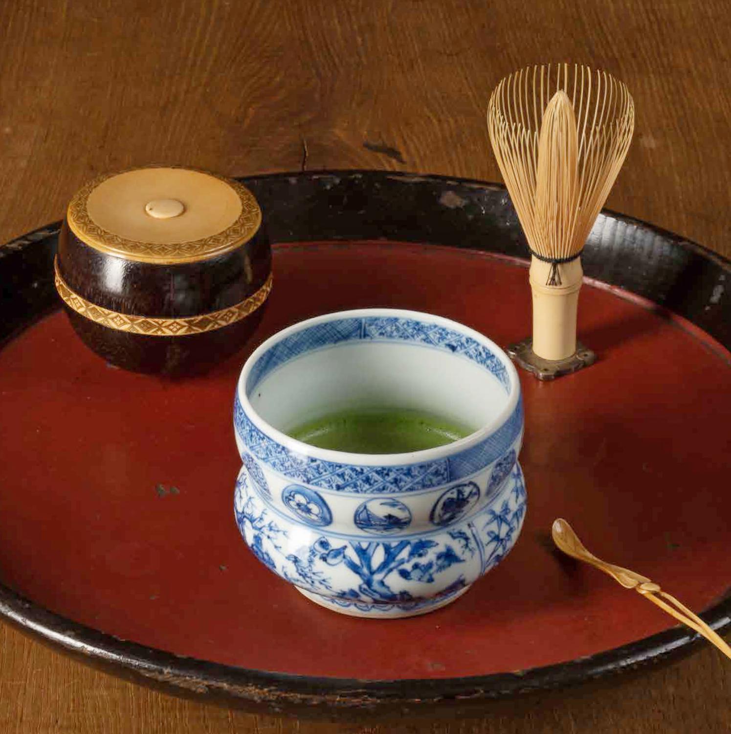 茶盆飾り画像