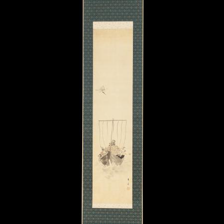 石崎光瑶筆 「七福神入船の図」画像