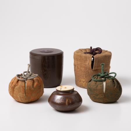 春慶大海茶入 銘「雲」