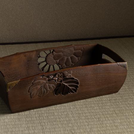 松花堂好 菊桐透莨盆