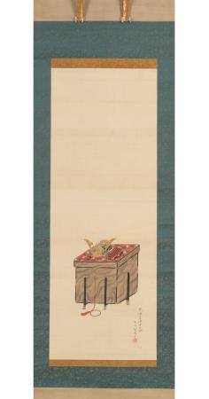 浮田一蕙 兜飾図