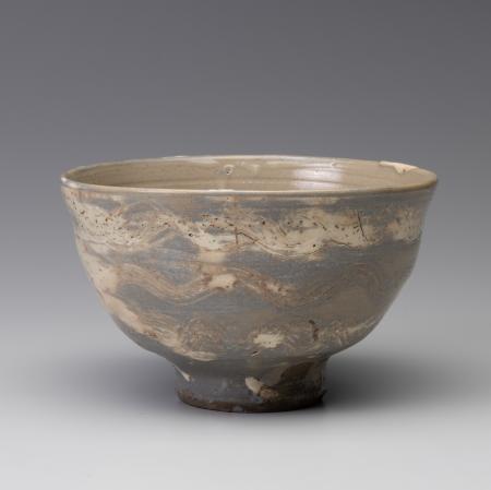 堅手三嶋茶碗 銘「明月」