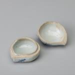 染附桃香合 画像