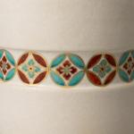 矢口永寿 七宝つなぎ水指  鵬雲斎箱画像