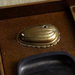 兎に鶏頭蒔絵 硯箱 画像