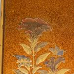 兎に鶏頭蒔絵 硯箱 画像