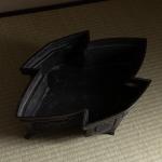 唐銅松皮菱 砂鉢 小堀宗慶書付画像