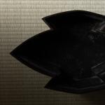 唐銅松皮菱 砂鉢 小堀宗慶書付画像