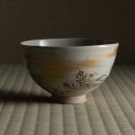 仁阿弥道八造 仁清写秋草茶碗 共箱画像