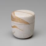 奥村土牛 宗達図写鶴棗 共箱画像